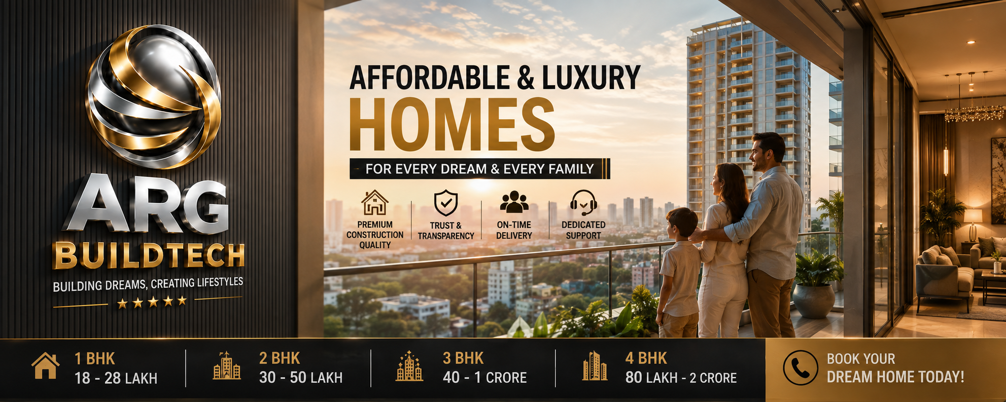 ARG Buildtech premium residential and commercial projects